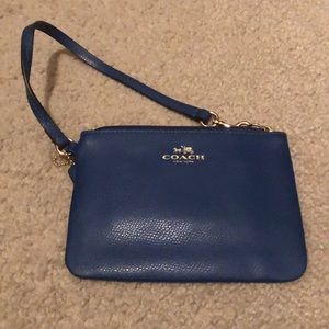 Blue Coach Clutch